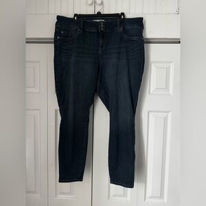 Torrid Dark Blue Skinny Jeans